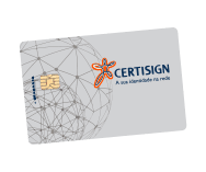 Cartão inteligente Certisign